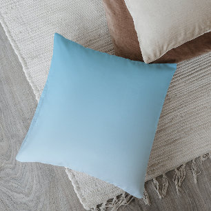 Minimalistischer Ombre-Ozeanwind Kissen