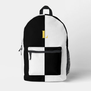 Minimalistischer Pastellweißer Rucksack mit indivi