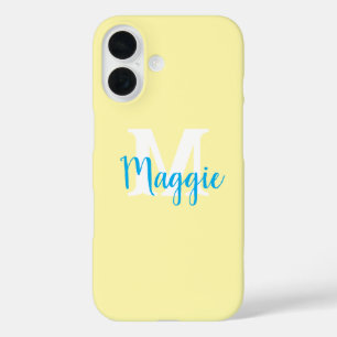 Minimalistischer Personalisierter iPhone-Case mit  iPhone 16 Hülle