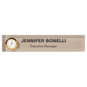 Minimalistischer, personalisierter, kundenspezifis namensplakette