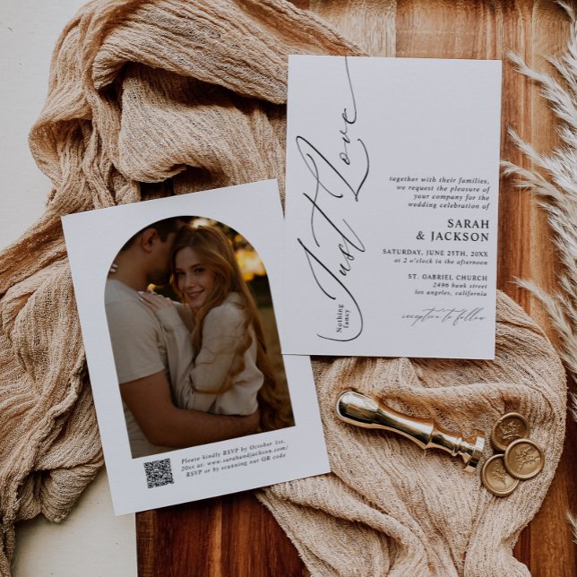 Minimalistischer QR Code Nichts Extravagant nur Li Einladung (Von Creator hochgeladen)