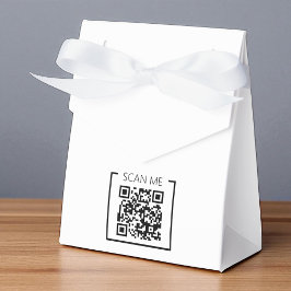 Minimalistischer QR-Code-Prüfung Geschenkschachtel