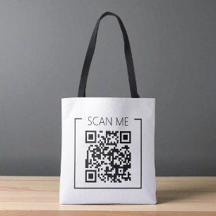Minimalistischer QR-Code-Scan-Me-Business