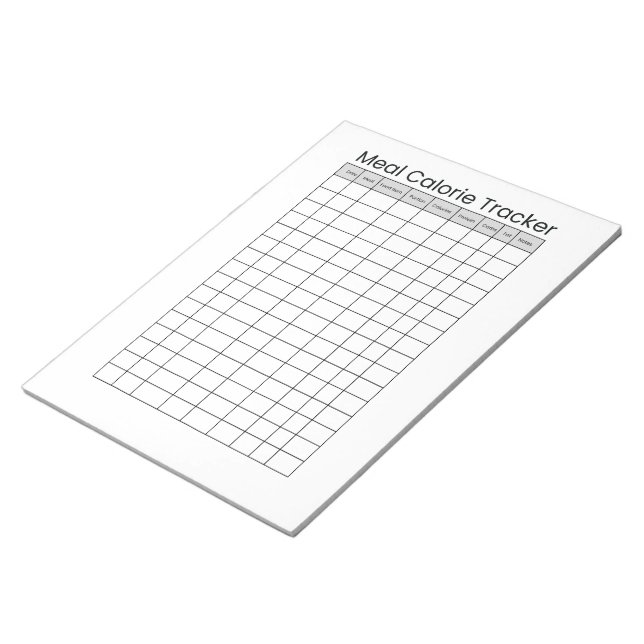 Minimalistischer Rechnungsnotizblock  Notizblock (angewinkelt)