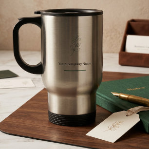 Minimalistischer Reisebecher für geschäftliche Ges