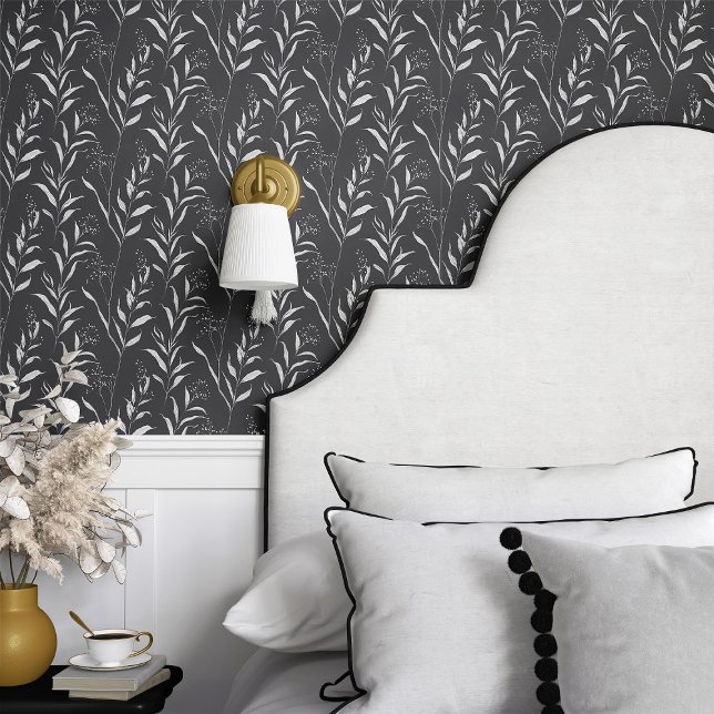 Minimalistischer Rind in Schwarz und Weiß Tapete (Von Creator hochgeladen)