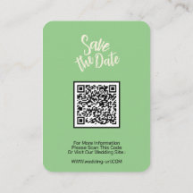Minimalistischer Save the Date Hochzeitsseiten - Q