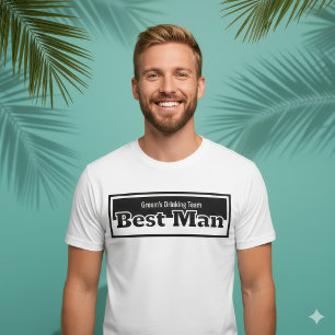 Minimalistischer Schwarz-Weiß-Traumfänger-Trinktea T-Shirt