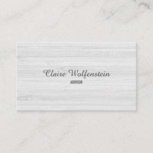Minimalistischer Shabby-Chic-Professionalist Visitenkarte
