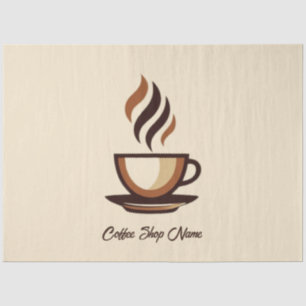 Minimalistischer Shop für das Logo für das elegant Seidenpapier