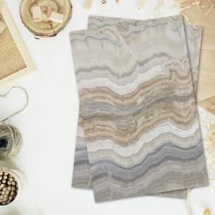 Minimalistischer skandinavischer Granitbrauner gra Seidenpapier