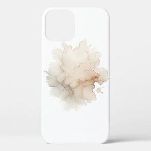 Minimalistischer Softbeige-Abstrakt-Blumen-Handyhü Case-Mate iPhone Hülle
