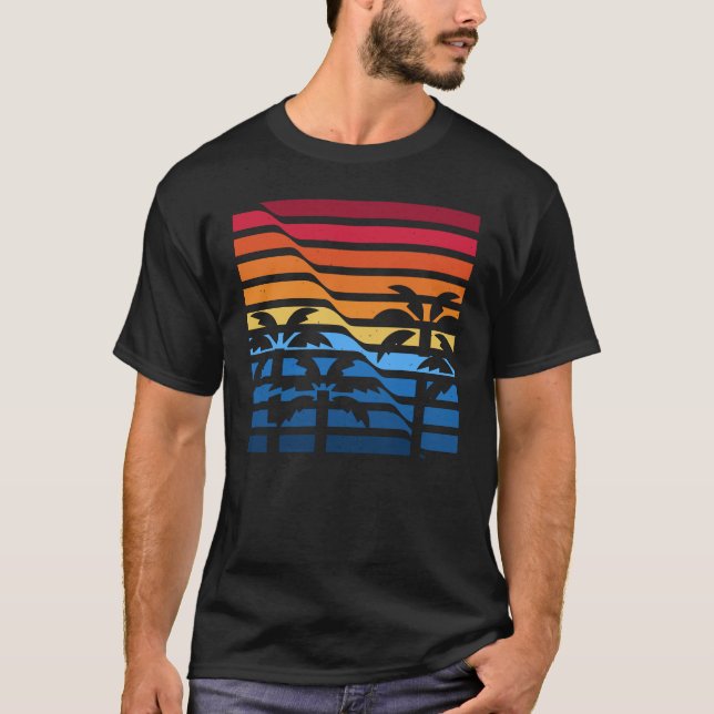 Minimalistischer Sommer T-Shirt (Vorderseite)