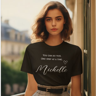 Minimalistischer Spruch Du Schaffst Das Personal T-Shirt