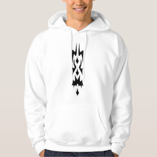 Minimalistischer Stammes-Hoodie - BW Streetwear Hoodie