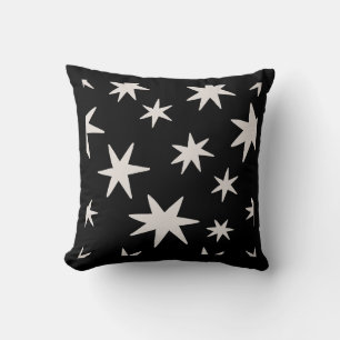 Minimalistischer Sterne-Muster-Kissenbezug – 16x16 Kissen