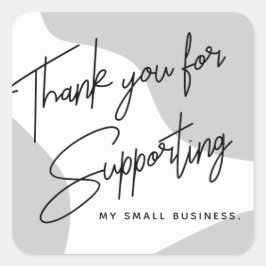 Minimalistischer Sticker für Graustufen