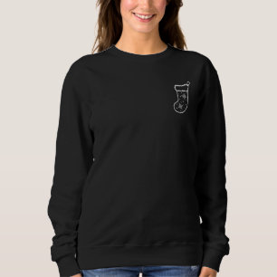 Minimalistischer Strumpf Sweatshirt