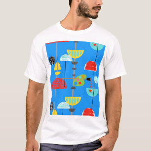 Minimalistischer T - Shirt für moderne Kunst