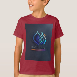 Minimalistischer T - Shirt für Warm-Markenzeichen