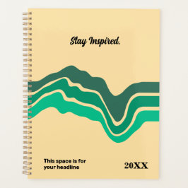 Minimalistischer Tagesplaner - Elegant & Flow Planer