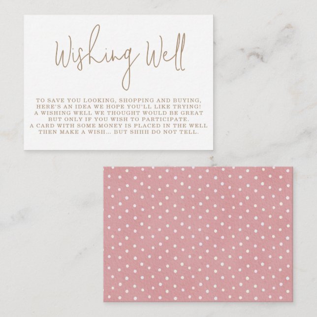 Minimalistischer Teddy Bear wünscht Babydusche Begleitkarte (Vorne/Hinten)