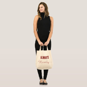 Minimalistischer Trendsetter, immer bereit für den Tragetasche