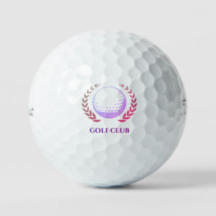 Minimalistischer und organisierter Arbeitsplatz Golfball