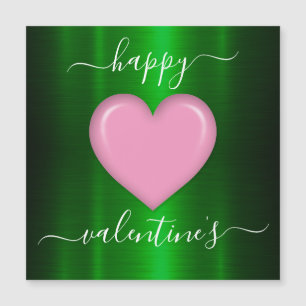 Minimalistischer Valentinstag Magnetkarte