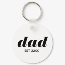 Minimalistischer Vater Est Vatertag