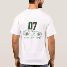 Minimalistischer Vintage-Grand-Prix-Nr.-07-Blockco