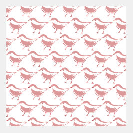 Minimalistischer Vogel Zeichnend Muster