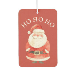 Minimalistischer Weihnachtsmann HO HO HO Niedlich Autolufterfrischer