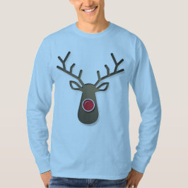 Minimalistischer Weihnachtsmann-T - Shirt