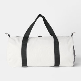 Minimalistischer weißer Duffle - Max-Storage-Beute Duffle Bag