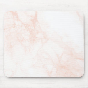 Minimalistischer weißer Marmor Mousepad
