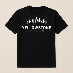 Minimalistischer Yellowstone-T - Shirt