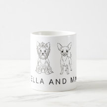 Minimalistischer Yorkie & Chihuahua Benutzername  