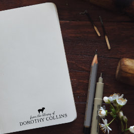 Minimalistischer Yorkshire-Hund aus der Bibliothek Gummistempel