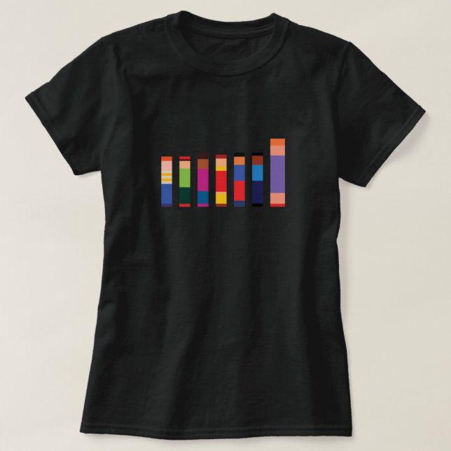 Minimalistischer Zauberschulbus T-Shirt (Design vorne)
