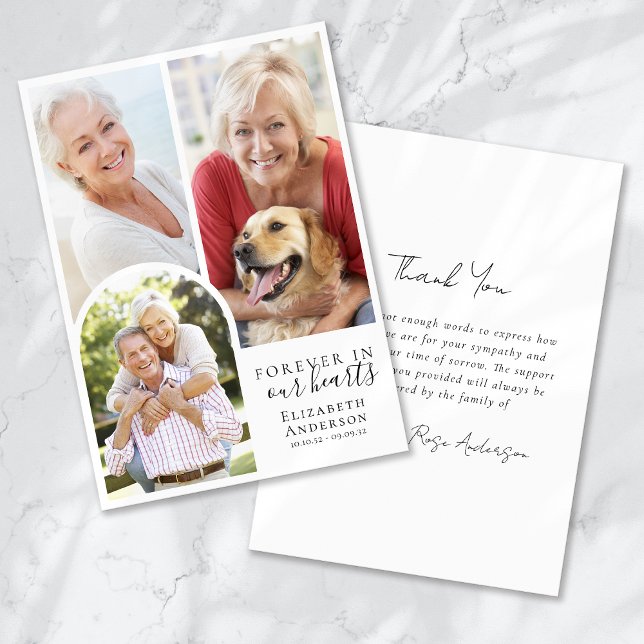 Minimalistisches 4-Foto-Arkadenfest Ankündigung (Von Creator hochgeladen)