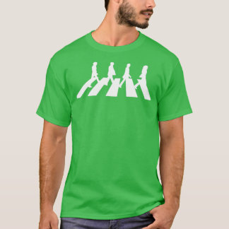 Minimalistisches Abbey Road T-Shirt