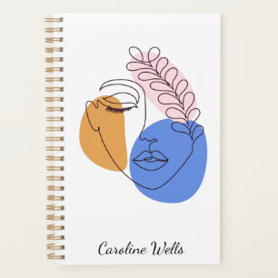 Minimalistisches Abstraktes Fronttopportrait Custo Planer