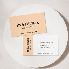 Minimalistisches anpassbares professionelles Soft- Visitenkarte