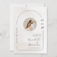 Minimalistisches Arch & Script-Hochzeitsszenario-F