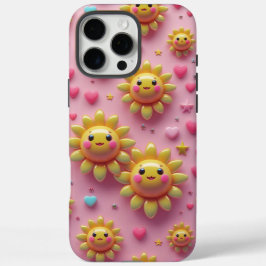 Minimalistisches ästhetisches Handy | FM_CORNER iPhone 16 Pro Max Hülle