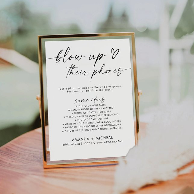 Minimalistisches Aufblähen des Telefonzeichens Sockelschild (Von Creator hochgeladen)