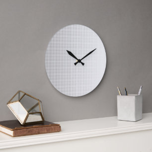 Minimalistisches Back-to-School-Aesthetic Große Wanduhr