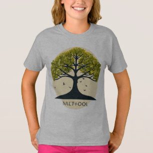Minimalistisches Baum-Logo-Design   Moderne Naturm T-Shirt