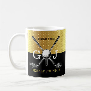 Minimalistisches benutzerdefiniertes elegantes Gol Kaffeetasse
